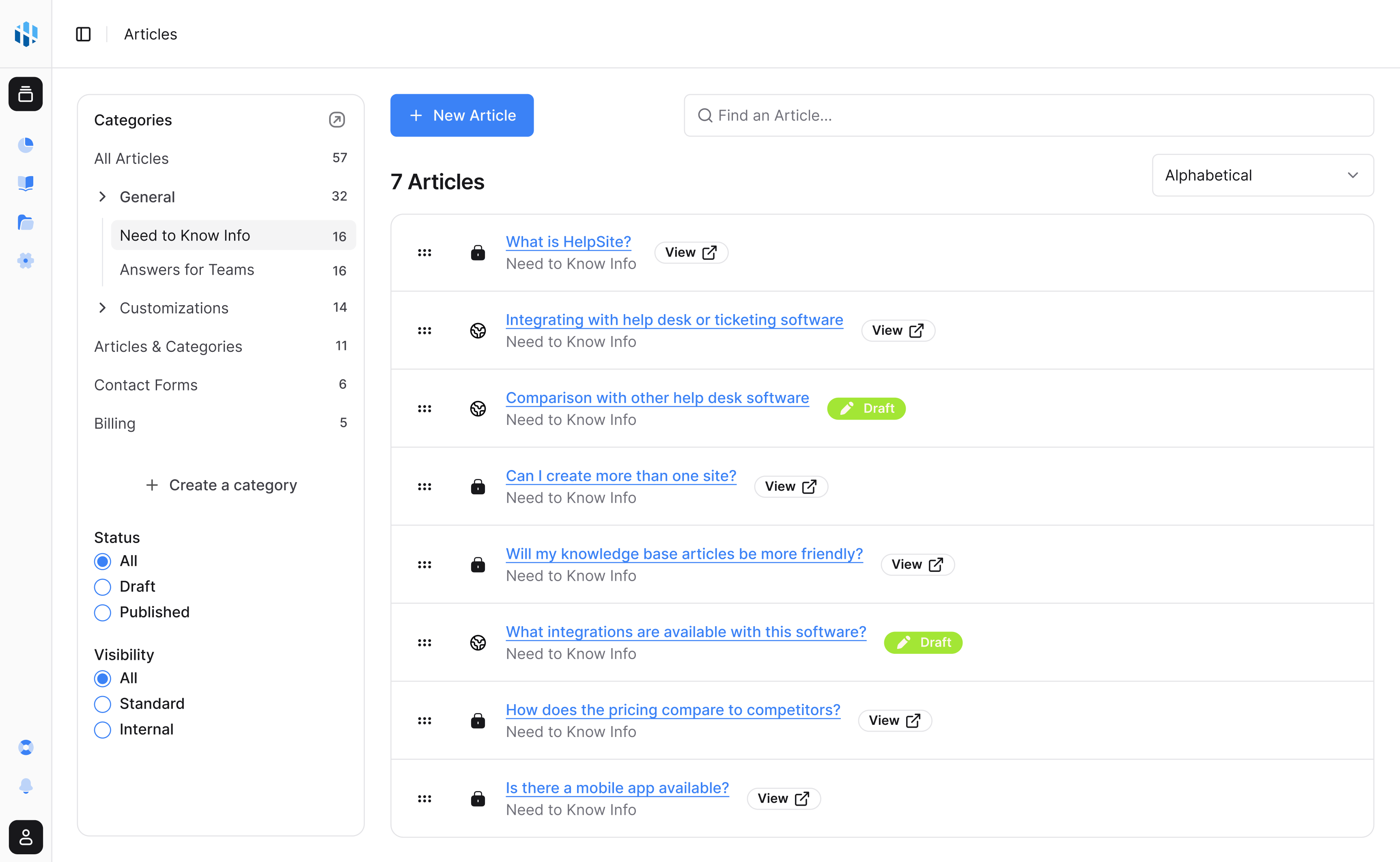 One account, unlimited help centers screenshot