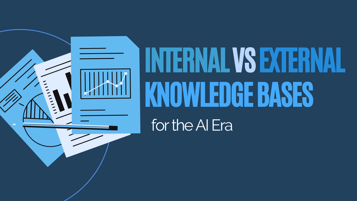 Internal vs External Knowledge Bases for the AI Era