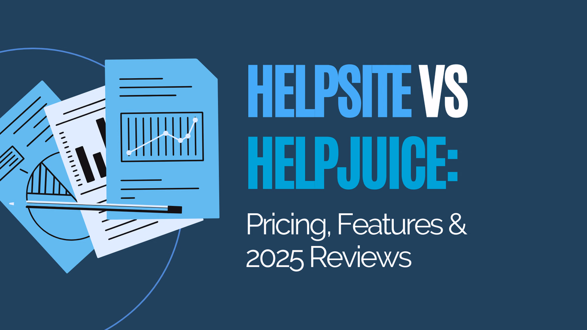 HelpSite vs HelpJuice: Pricing, Features & 2025 Reviews