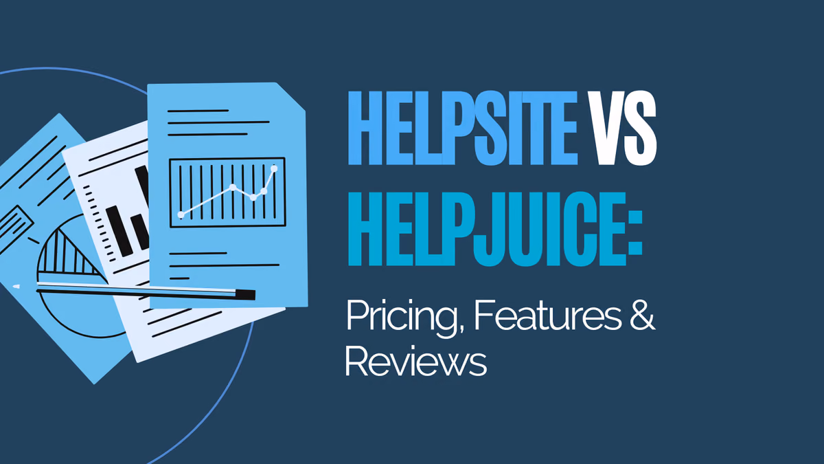 HelpSite vs Helpjuice: pricing, features and reviews