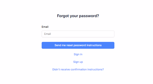 Step 3: Choose a new password