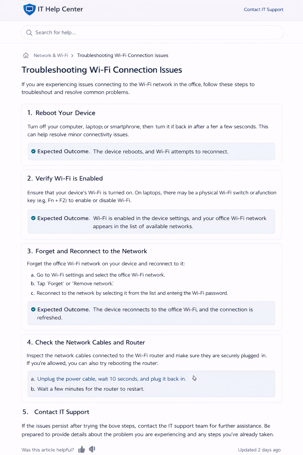 Where HelpSite fits into IT support workflows
